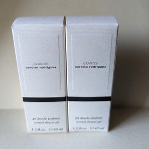 2 x Narciso Rodriguez Essence scented shower gel